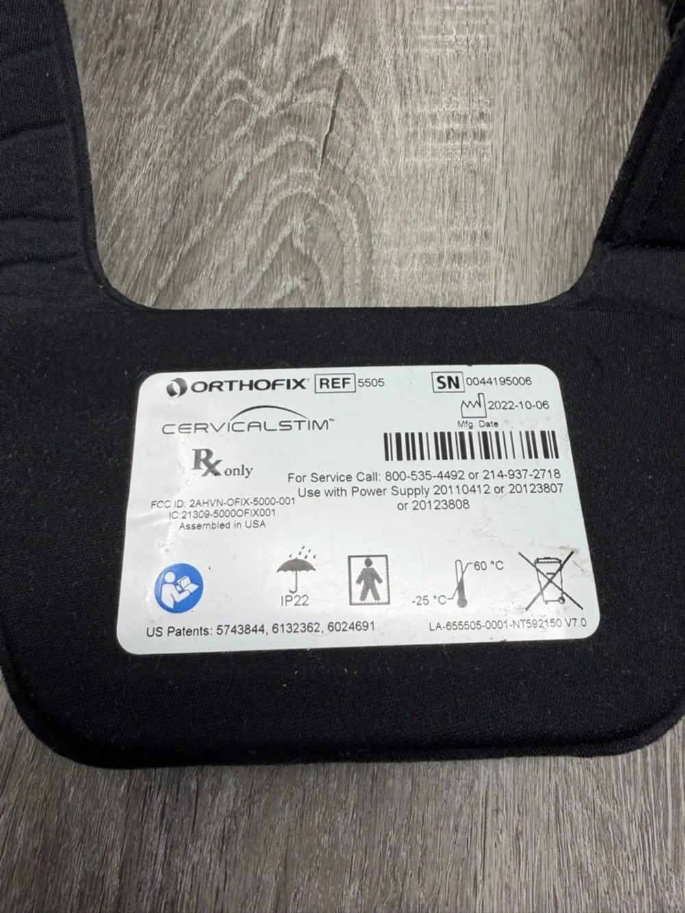 ORTHOFIX TESTED.